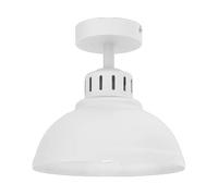 Plafonnier industriel blanc mat Sven E27 15W Luminex