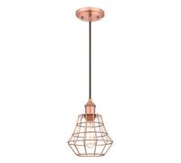 Plafonnier Industriel Lampe suspendue 1 Ampoule E27 Westinghouse Nathan Cuivre