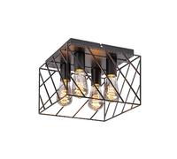 Rabalux Boroo plafonnier 4x25 W noir 71027