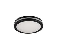 Plafonnier Kanlux BENO ECO noir 12W CCT IP65 ?20cm