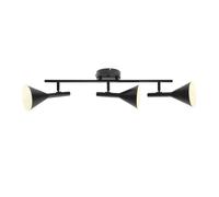 Plafonnier KELVIS 3 spot Métal Noir GU10 - NORDLUX 2612706003