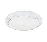 Plafonnier Lampe de chambre à coucher, effet ciel étoilé, télécommande, dimmable, changement de couleur, CCT, LED 45W 3360lm 3000-6500K, DxH 50x9 cm