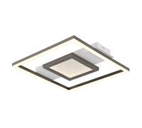 Plafonnier, lampe de plafond, lampe de salon, LED blanche effet 3D, L 35 cm