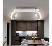 Plafonnier Lampe de Plafond Réglable LED Anneau Design B 16,5 CM