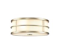 Plafonnier lampe de salon lampe de couloir plafonnier laiton naturel D 34,3 cm