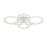 Plafonnier, lampe de salon, plafonnier à cristaux, lampe de chambre, LED, L 78 cm