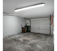 Plafonnier, lumière étanche à l'humidité, tube LED, connexion en série jusqu'à 10 pièces, IP65, LED 36W 4320lm 4000K, LxlxH 120x7,8x7,2cm