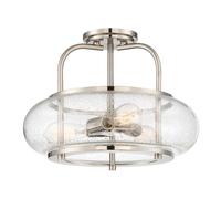 Elstead Lighting Trilogy plafonnier 3x60 W nickel QZ-TRILOGY-SFM-BN