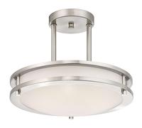 Plafonnier Lampe LED Variable Lauderdale Nickel 30 cm Westinghouse