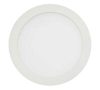 Plafonnier LED - 12 W - Blanc chaud (~ 3000 K) - Plafonnier rond plat - Blanc chaud 15 Watt Blanc neutre
