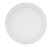 Plafonnier LED - 12 W - Blanc chaud (~ 3000 K) - Plafonnier rond plat - Blanc chaud 18 W Blanc chaud