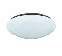 Plafonnier LED lampe de chambre 6500K ciel étoilé plafonnier blanc, effet étoile, 12W 840lm 6500K, DxH 26x9,2 cm