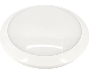 Plafonnier LED 16W Blanc Rond Détecteur de Mouvement IP66 Batterie de secours - Blanc Neutre 4000K - 5500K
