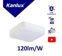 Kanlux plafonnier LED IPER - Blanc
