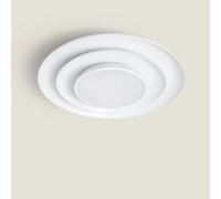 Plafonnier Led 20w Rond Métal Ø300 Mm Cct Sélectionnable Telmor Blanc