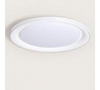 TechBrey Plafonnier LED 24W Rond Métal CCT Sélectionnable Karry 2200K - 3000K - 4000K CCT Blanc