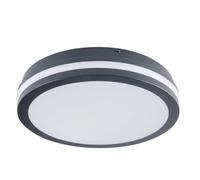 Plafonnier LED 30W rond ?26 IP65 CCT Kanlux BENO gris