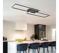 Plafonnier LED 36 Watt 3 Lichtstufen Environ Interrupteur Mural Tdc Black Opale