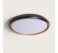 Plafonnier Led 36w Rond Ø510 Mm Cct Sélectionnable Rayan Noir