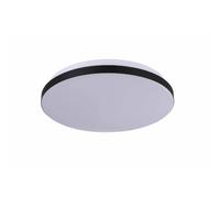 Plafonnier LED 38 cm 24W noir 4000K Babilon Prestige