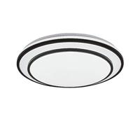 Plafonnier LED 40W 49cm noir dimmable Rabalux Lupita