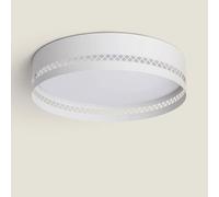 Plafonnier Led 40w Métal Raposka L Blanc