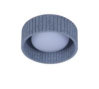 Plafonnier Led 9w Rond Feutre Ø300 Mm Cct Sélectionnable Gris
