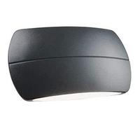 Plafonnier LED Aluminium Ovale Oreiller CM 20 Gris