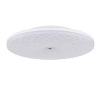 Plafonnier LED avec télécommande, lumière du jour, plafonnier blanc, dimmable, CCT, 36W 2400Lm blanc chaud/froid, DxH 48,5x10 cm