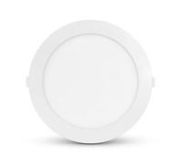 Plafonnier LED blanc Ø230 18W 4000°K