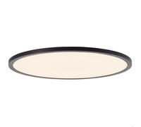 Brilliant Plafonnier LED Tuco HK19479S76 38W 50cm dimmable télécommande noir/blanc