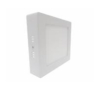 Plafonnier LED Carré 12W 220V - Blanc Neutre 4000K - 5500K