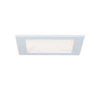 Plafonnier LED carré 12W 2700K 16,5cm blanc Paulmann