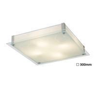 Plafonnier LED carré 30cm 12W 4000K blanc Rabalux
