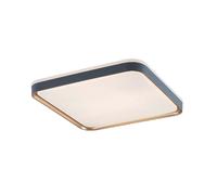 Plafonnier LED carré 39,5 cm 26W gris Liatris Rabalux