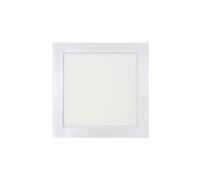 Downlight Led Surface Carrée 20w 6400k 1500lm Blanc Edm 31595