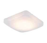 Plafonnier LED carré salle à manger table éclairage blanc Eglo 13706