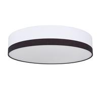 Plafonnier LED CCT plafonnier salon lampe de chambre moderne, couleurs claires réglables via interrupteur mural, 40W 1375lm 3000 -6000K, DxH 50x13