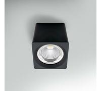 Plafonnier LED CENTURY QUBE NOIR 131 x 131 x 133 mm 25 W 230 V 3000 K 45° IP20