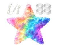 Plafonnier LED Cloud - Lampe d'orage 3D 6,56 Ft 200 cm USB | Éclairage dynamique Décor Cloud avec synchronisation musicale, installation à faire soi-même, éclairage d'ambiance | Chambre Party