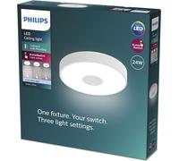 Plafonnier Led Coiner Intensité Réglable, Design Moderne - Philips