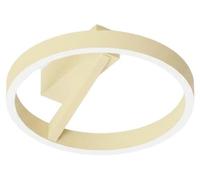 Plafonnier Led Criseide P/P - 40W 2000Lm 3000K Dimmable Coupe De Phase En Aluminium Finition New Beige - Gealuce