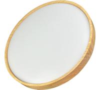 Plafonnier LED Dimmable 2700K à 6500K Plafonnier moderne rond avec télécommande pour chambre à coucher, couloir et balcon 30W (330mm / 13in Diameter)
