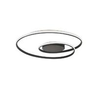 Plafonnier LED dimmable noir 4000K 62cm V-TAC VT-7911