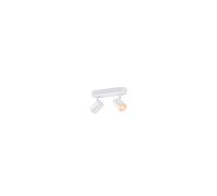 WiZ Spots Connecté Wi-Fi couleur IMAGEO 2x5W 2200-6500K, Noir, fonctionne avec Alexa, Google Assistant et Apple HomeKit