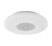 Plafonnier LED dimmable via app Plafonnier CCt Lampe de salon, 15,6W 1600lm blanc chaud - blanc froid, DxH 34 x 7 cm