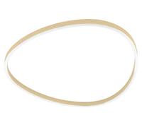 Plafonnier Led Ecaris P/G 72W Double Émission Variateur Cct 3000K/4000K En Aluminium New Beige - Gealuce