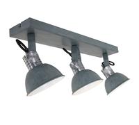 Plafonnier LED éclairage de salon gris blanc lumière projecteur mobile Steinhauer 2134GR