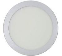 Edm Downlight LED Surface Rond Chromé 20 W 1500 lm 6400 K Lumière Froide Ø 22 x 3 cm