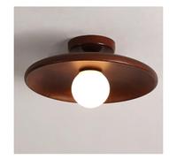 Plafonnier LED en Bois Moderne, luminaire Suspendu, luminaire décoratif d'intérieur, idéal pour Un Couloir, Un Balcon, Une Chambre à Coucher ou Une entrée, Une Cuisine